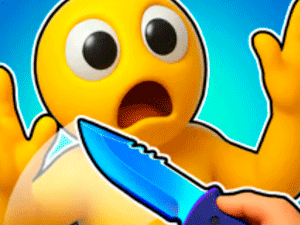 Ninja vs Ragdolls: Sharp Knife Throw