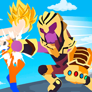Stickman Warriors Superhero Fight